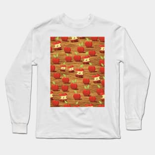 Juicy Red Apples Long Sleeve T-Shirt